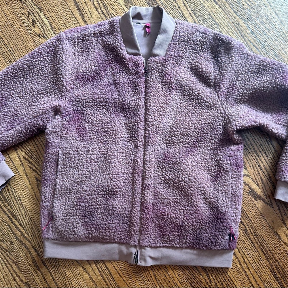 lululemon athletica Plush Sherpa Bomber Jacket in Mauve/Purple